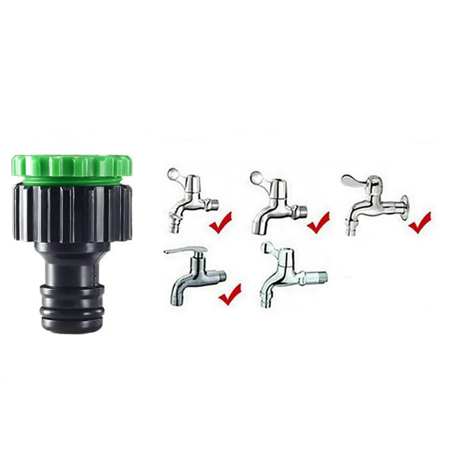 Manguera de Jardín Manguera de jardín extensible de 25 pies a 150 pies, manguera de agua Flexible, mangueras de plástico, tubería de riego, pulverizador de lavado de coches(Color:Green,Size:75FT-22.5M