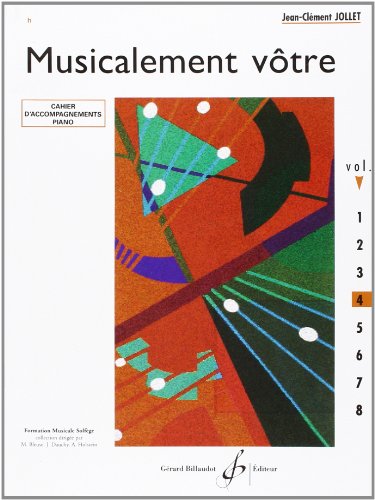 Musicalement votre volume 4 accompagnements professeur methode solfege - 2