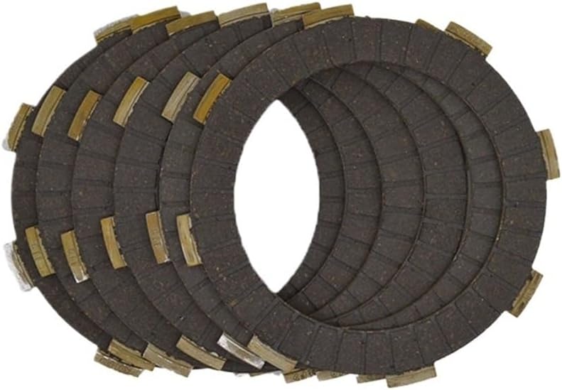 Friction Clutch Plate 5 Column Enhanced Clutch (6pcs Friction Plates+5pcs Iron Disc) Set For CG150 CG175 CG200 CG250 Replacement