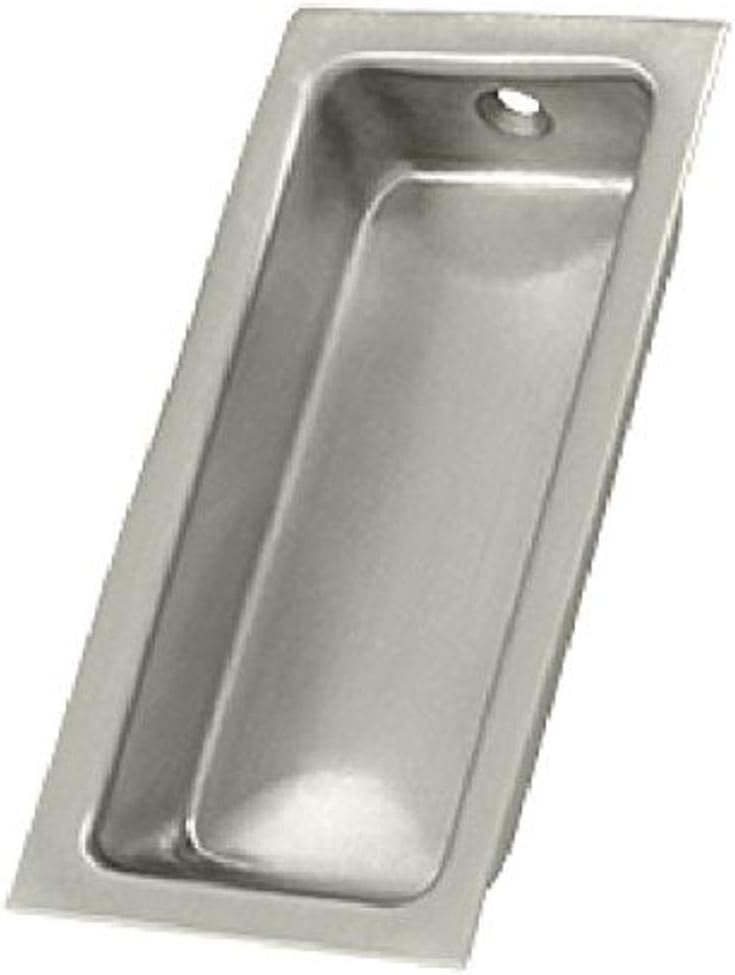Deltana FP227U15 Large 35/8-Inch x 13/4-Inch x 1/2-Inch Solid Brass Flush Pull