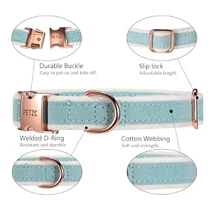 Dog Collar,Metal Buckle Pet Collar Suede Dog Collar Soft&Comfy Adjustable Pet Gift Collars with Bow for Small Medium Large Dogs (Medium, Blue&White) Dog Collar,Metal Buckle Pet Collar Suede Dog Collar Soft&Comfy Adjustable Pet Gift Collars with Bow for Small Medium Large Dogs (Medium, Blue&White)