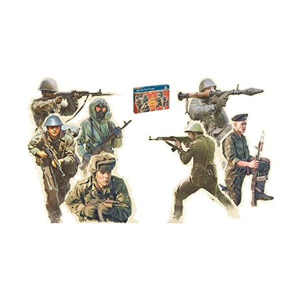Warway PACT TROOPS 1980s Kit 1:72 – Italeri – Kit Militär – Montageset