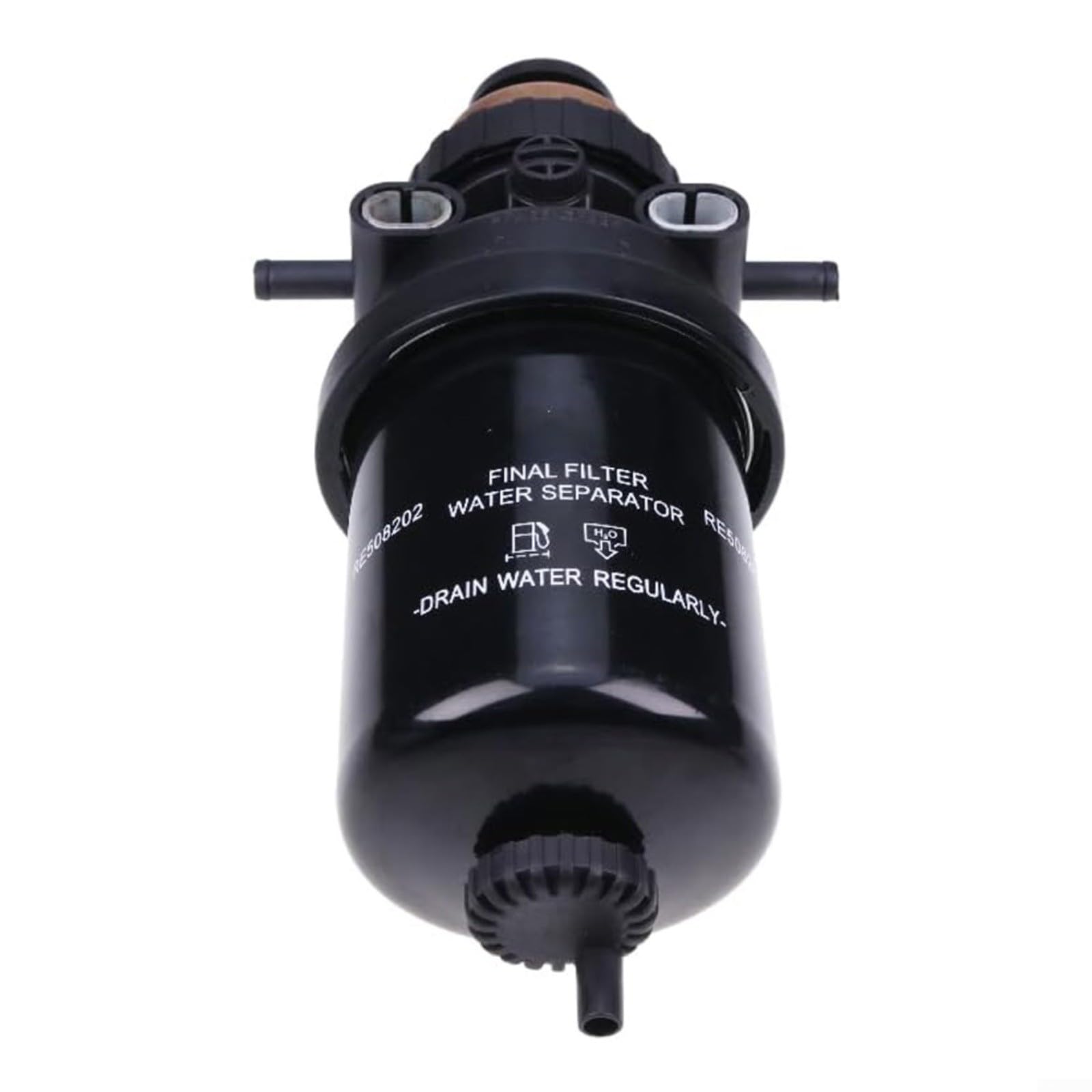 Filtro de combustible separador de agua para 4120 4320 4520 4720 CT322 CT332, repuesto RE509441 RE508202, 5 filtración con válvula de drenaje