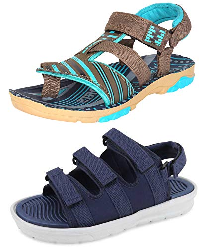 Image of Axter Men's Multicolor Combo-(2)-1132-9234 Sandal