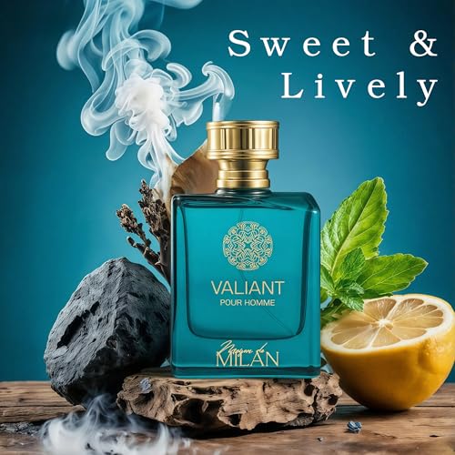 Image of AFLUXE VALIANT, Men's Fragrance, Long Lasting EDP, Classic Elegant Scent for Formal and Evening Wear, Premium Perfume for Daily Use, 3.4 Fl Oz