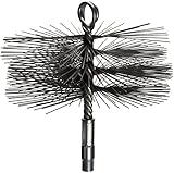 MEECO'S RED DEVIL 30600 6-Inch Round Wire Chimney Brush
