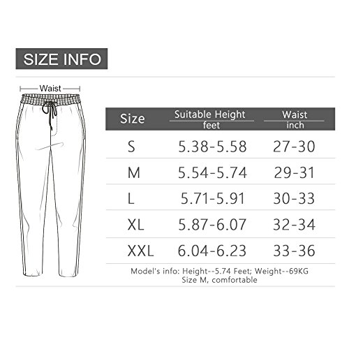 Bopika Men ‘S Beach Pants American Flag Pants Men’S Sport Sweatpants Baggy Pants thumb #5