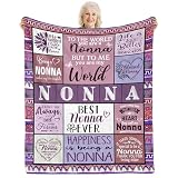 nonna giulia carte Duradero y lavable a máquina: esta manta resistirá la prueba del tiempo y se convertirá en un recuerdo preciado durante años. Es una manera perfecta de expresar tu amor a la abuela en su cumpleaños, día de la madre, Navidad o día de Acción de Gracias