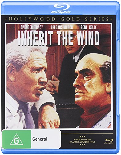 Inherit the Wind Blu-Ray importación australiana sin idioma español para coleccionistas