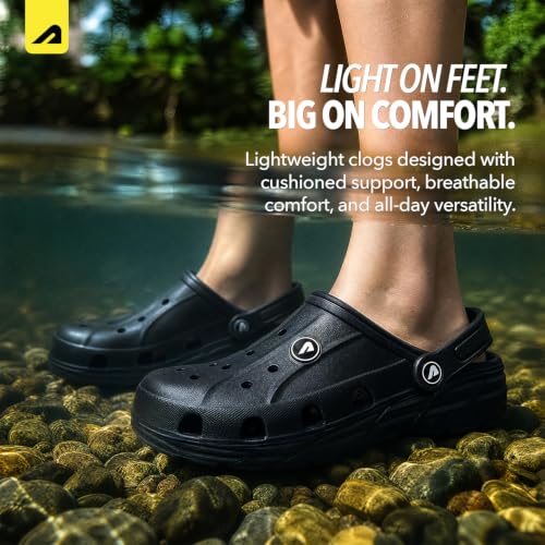 Image of Boldfit Clogs for Man, One-Piece Clogs for Men Soft Eva Slipon Sliders for Men-Seamless Comfort, Lightweight Crocs Men, Cushioned, Water-Resistant, Anti Skid, Unisex Everyday Footwear