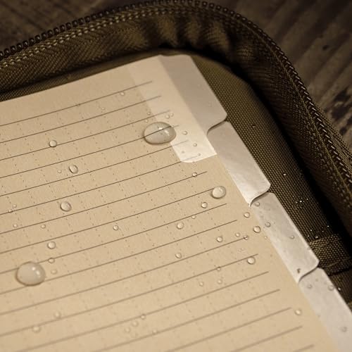 Rite in the Rain Wetterfeste Planer-Tabs Set, 12,7 x 17,8 cm, Hellbraun (Nr. 9271)