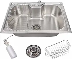 Cuba Gourmet Cozinha Pia Aço Inox 304 Com Acessórios 60x42cm