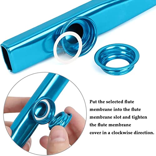 Sanfiyya Kazoo Flute Diaphragms Transparent Membrane Bouche DE 18MM Kazoo PIÈCES Accessoires 10PCS, DIAPON DE Kazoo - Les Beatles, Paul McCartney, John Lennon, RIngo Starr, George Harrison Sanfiyya Kazoo Flute Diaphragms Transparent Membrane Bouche DE 18MM Kazoo PIÈCES Accessoires 10PCS, DIAPON DE Kazoo – Image 7