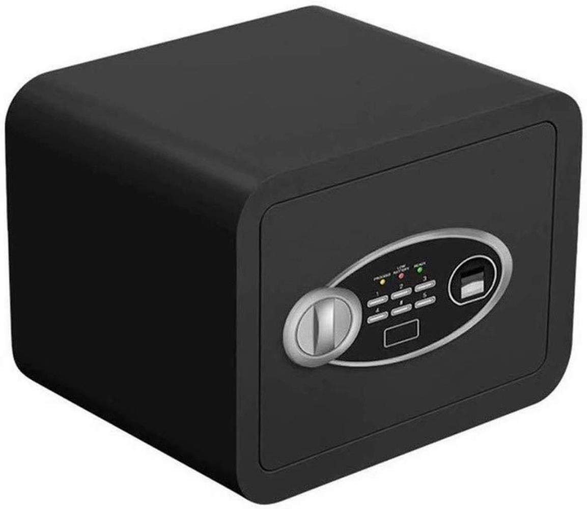 Coffre-fort ignifuge étanche pour empreintes digitales 38 L – Boîte de sécurité en acier avec mot de passe et système d'alarme Idéal pour la maison ou le bureau Solution de rangement antivol