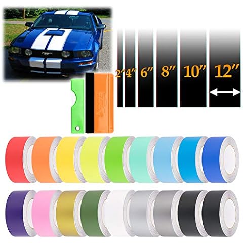 EZAUTO WRAP 10FT Racing Stripes Cover