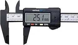 Paquímetro Digital 150mm Aço Inoxidável com Estojo e Bateria – Alta Precisão 0,01mm – Display LCD – Ferramenta Profissional e Versátil