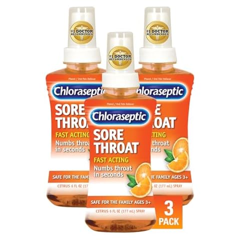 Chloraseptic Citrus Sore Throat Spray Cover