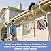 LrqzHsyl Gutter Cleaning Tools from Ground - 10.5FT Long Adjustable gutter Cleaner & Brush, No Ladder Needed | Rain Gutter Cleaning Tool Makes it Easy To Clean Leaves, Branches And Debris from Gutters