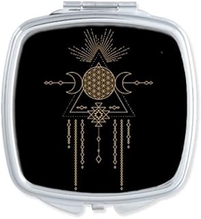 Pattern Geometry Circle Totem Square Mirror P...