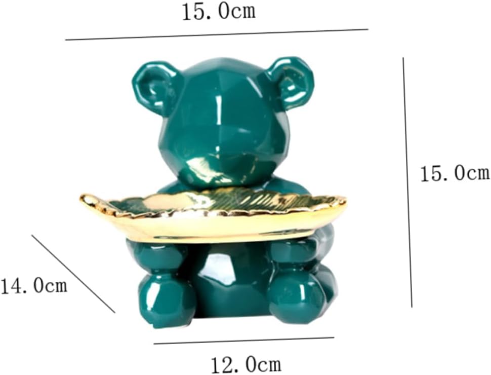 VALICLUD Jewelry Tray Organizer Jewelry Organizer Ceramic Dish Display Tray Storage Plate