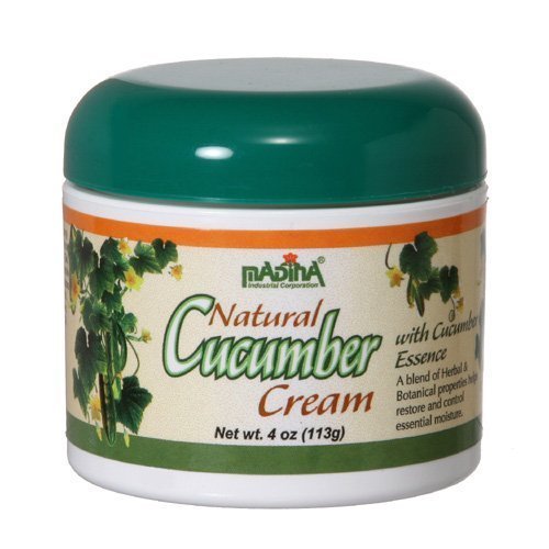 Madina - Natural Cucumber Cream, 4 Oz. #TOP9