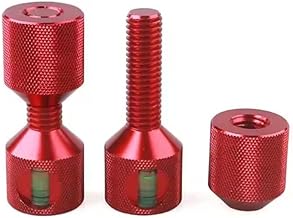 2 Pack Flange Alignment Pins Two Hole with Integrated Level, Aluminum Pins for Accurate and Efficient Flange Alignment in Industrial Applications