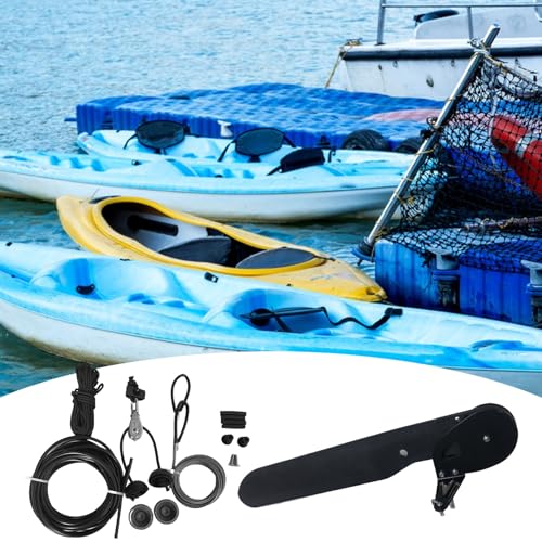 Rameur de kayak en nylon et système de contrôle précis pour canoë et bateau de pêche - 3