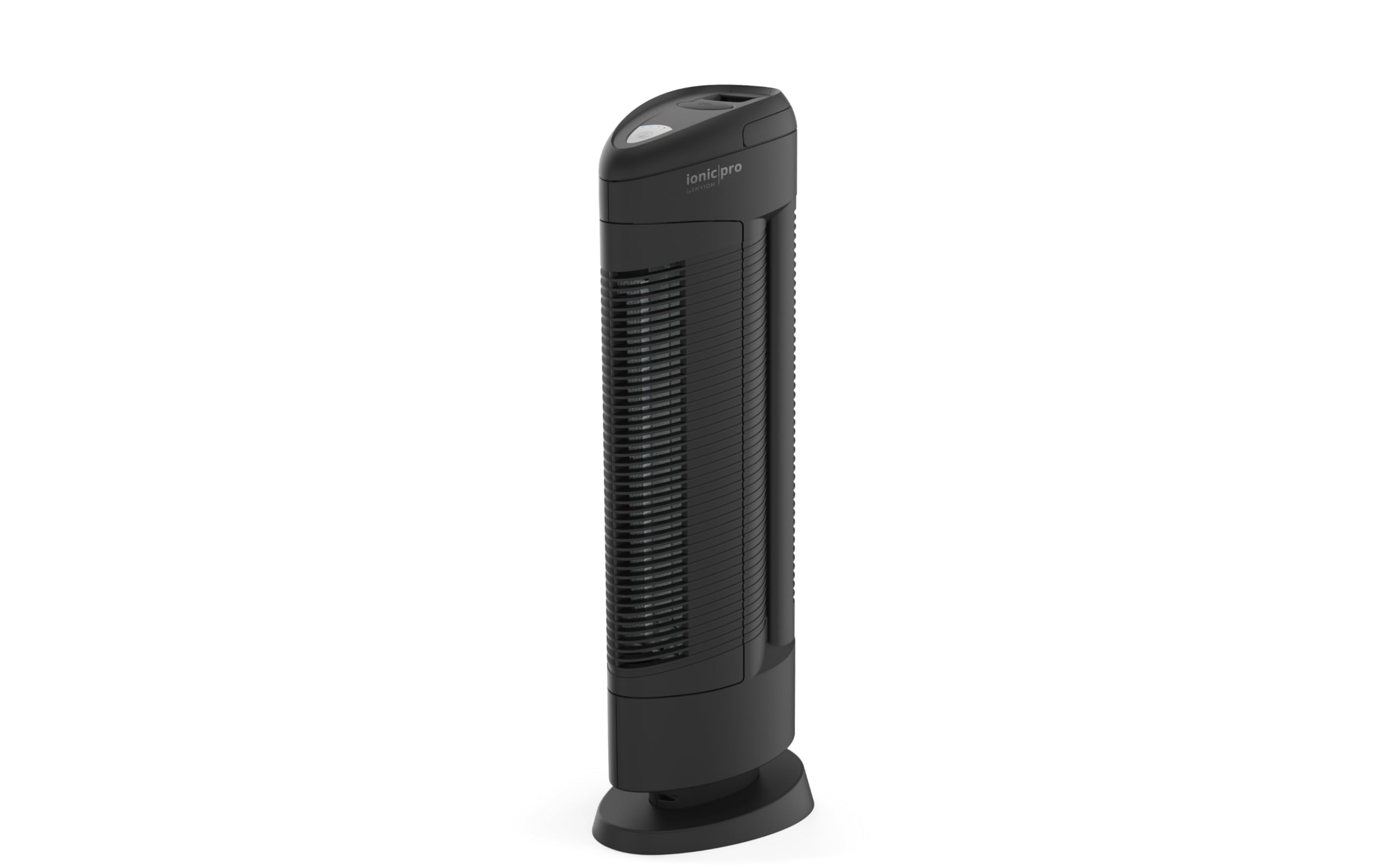 Ionic Pro Turbo (TA550) Ionic Air Purifier Tower for Home, Quiet Ionic Filterless Design, Covers Up to 500 Sq. Ft., Removes Odors, Smoke, Dust, and Allergens – Black