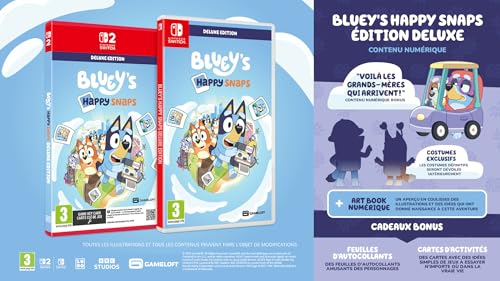 Bluey' Happy Snaps : Day One Deluxe Edition Nintendo Switch 2 - vue 10
