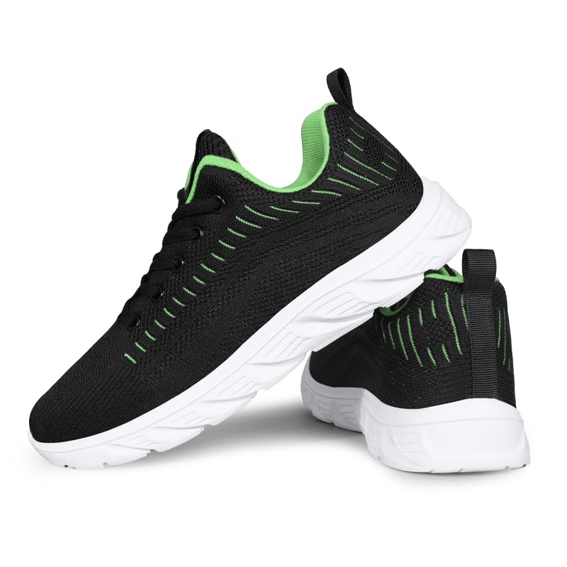 Image of Men Non-Slip Work Shoes Tennis Gym Sneakers Breathable Slip Resistant Lightweight and Comfortable for All-Day Wear Sports and Walking