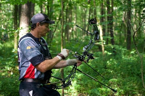 Q2i Fusion X-II Target Archery Vanes - Ultra-Lightweight with Tri-Fusion Adhesion Technology, Premium Arrow Fletching, and Low Profile Design for Archers (2.5 Inch) (36, Desert TAN, 2.5 Inch) - Thumbnail 4