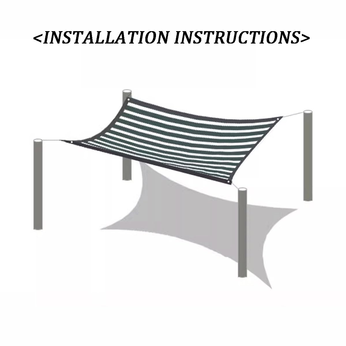 Malla de sombreo con Bloqueo UV para Jardines e invernaderos - Tejido de Alta Densidad para protección Solar (2 m x 18 m) - Ideal para Cubrir y Proteger Plantas de Exterior.