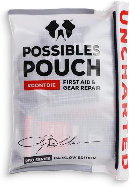 Emergency First Help & Gear Restore Equipment – Light-weight Waterproof Survival Pouch for Mountain climbing, Tenting & Searching – Possibles Pouch by Uncharted Provide Co.