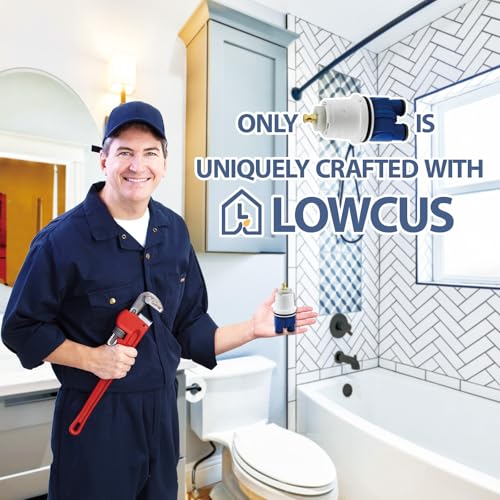 image for LOWCUS RP19804 Shower Cartridge Replacement for Delta 1300/1400 Series