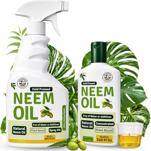 Neem Oil Spray for Plants (Refill 20 Times)