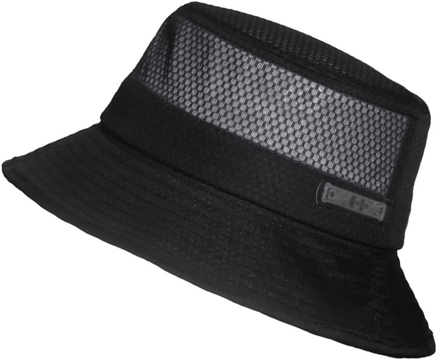 Good Cool Mesh Fisherman Hat Men Panama Hats Women Outdoors Mountaineering Sun Cap Big Size Bucket