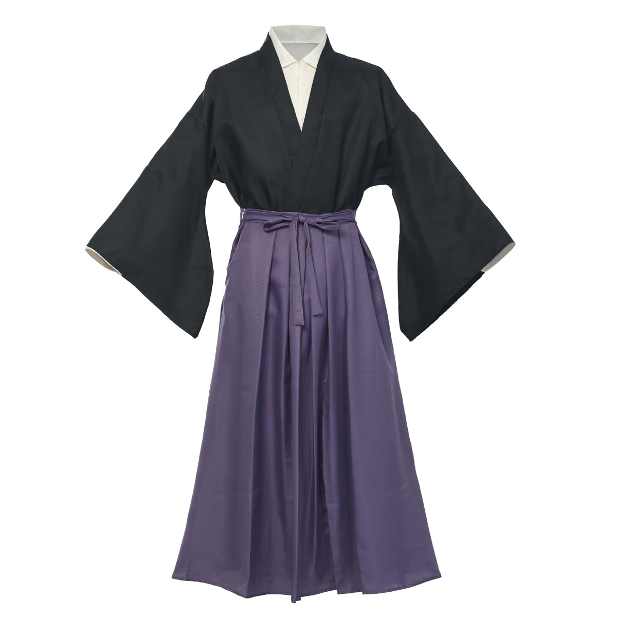 BPURB Kimono tradicional japonés Yukata Samurai Artes Marciales Hakama Uniforme Judo Aikido Kendo Bata Anime Cosplay