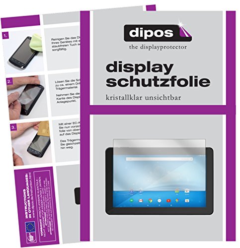 Protector de pantalla 18.1 pulgadas película transparente 359 x 287 mm dipos 2X