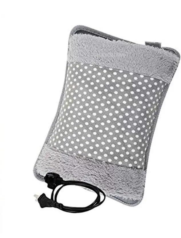 VELORA Premium Velvet Electric Hot Water Bag for Pain Relief – Re...