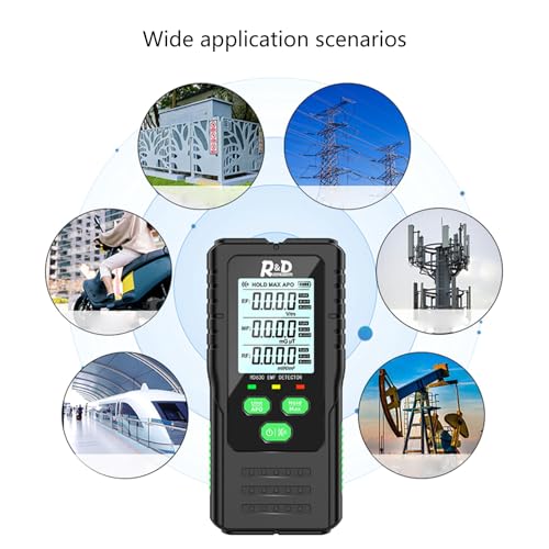Détecteur de rayonnement de champ électromagnétique portable ondes RF