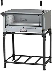 Forno De Pizza Industrial À Gás Refratário 80x62cm Itajobi