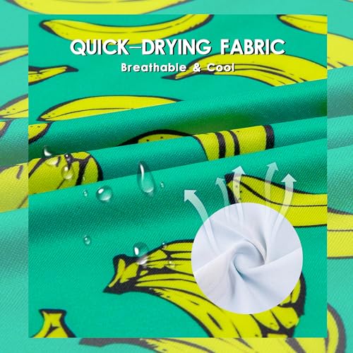 Mens Golf Shirt Short Sleeve Dry Fit Print Moisture Wicking Performance Patterns Collared Polo Shirt3