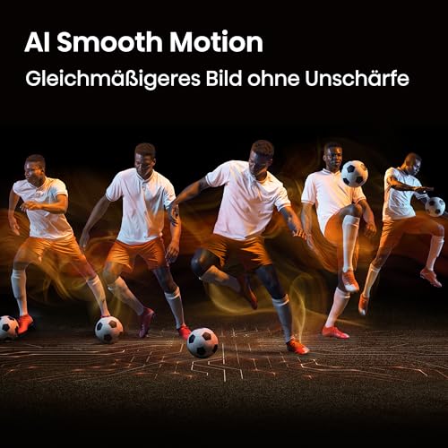 Hisense 58E6DS Fernseher 58 Zoll, 4K UHD Smart TV, Hi-View AI Engine, 60Hz Game Mode Plus, Dolby Vision, AI 4K Upscaler, DTS Virtual: X, AI Smooth Motion, Airplay, Sprachsteuerung[2026] 5