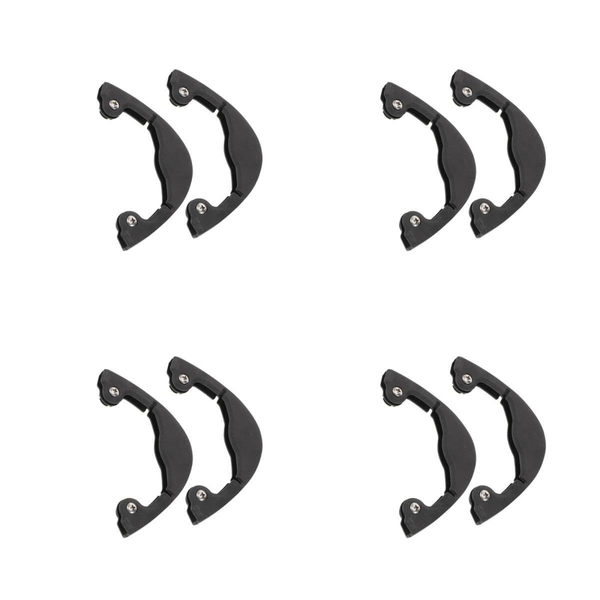 HANABASS Housse De Protection pour Snowboard Protecteurs De Queue De Planche à roulettes Accessoire De Planche à roulettes Pare-Chocs De Planche à roulettes Bande Black Plastique