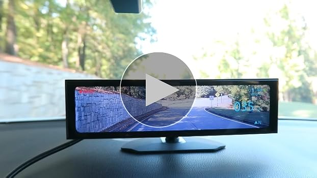 AKEEYO　AKY-X2GR Amazon.com: Super Night Vision Rear View Mirror Camera with