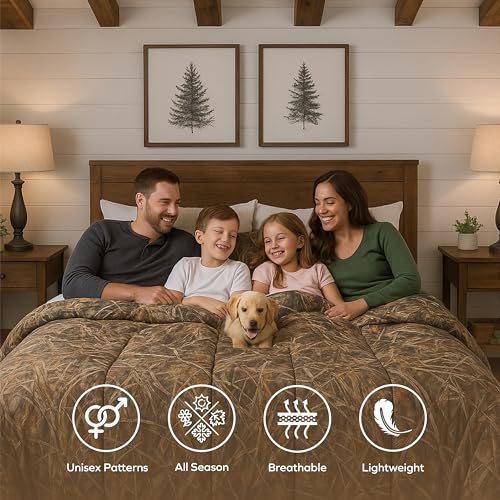 Edredón de algodón marrón VISI-ONE matrimonial ropa de cama transpirable 5