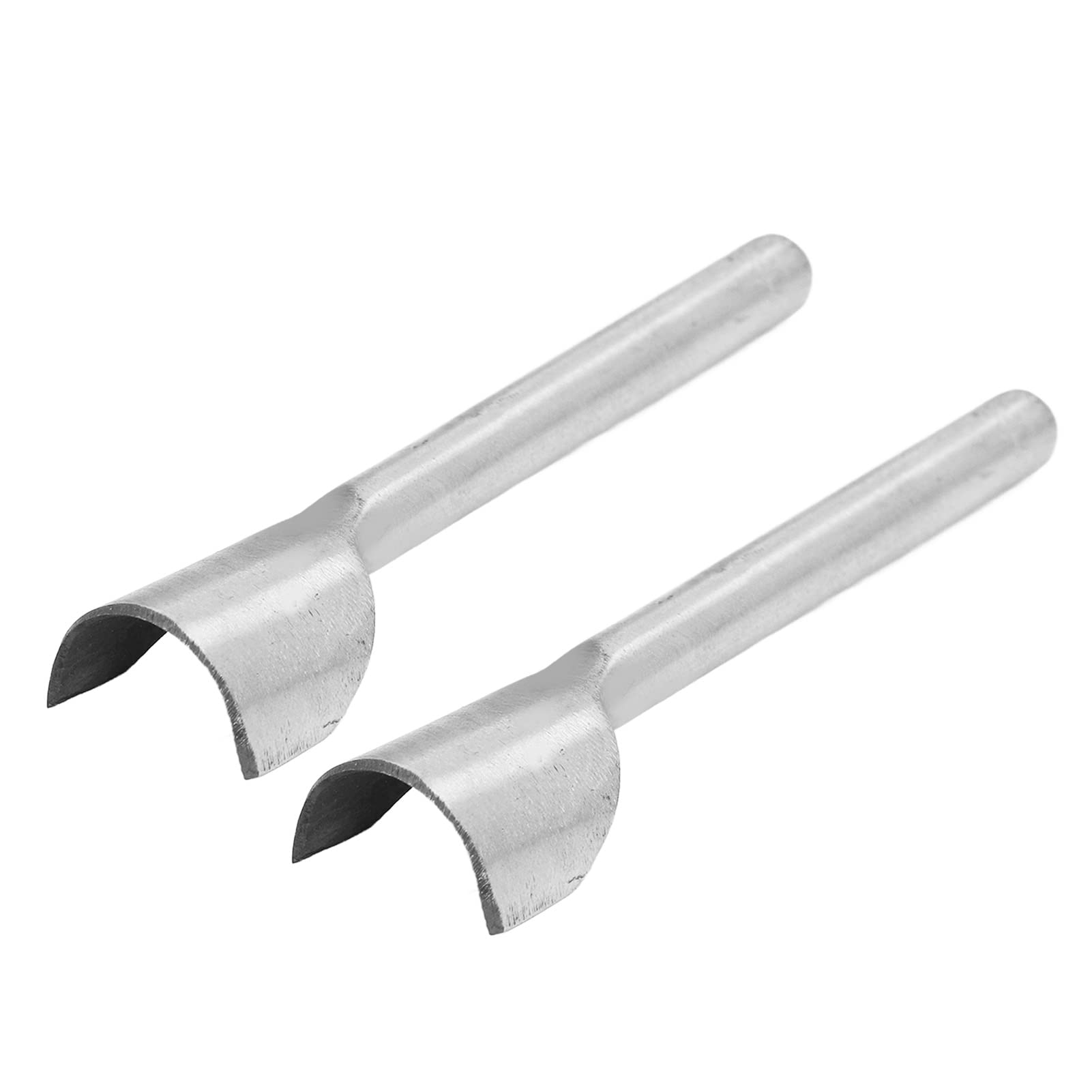 Generic Semi -round in Pelle Snijder, Lunghezza 100 Mm 2 Pezzi Strumento di Punzonatura Acciaio per Fare -sé (20MM)