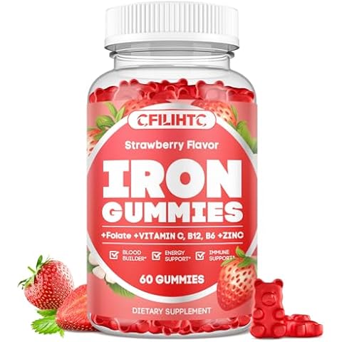 CFILIHTC Iron Gummies for Adults & Kids Cover