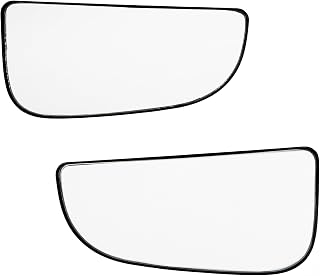 PartsFlow Set Towing Mirror Spotter Glass For 2010-2018 Dodge Ram Right & Left Pickup Truck 68067730AA 68067731AA