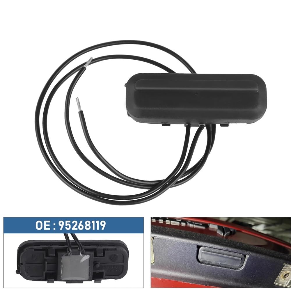 Kofferraumverriegelung kompatibel mit Chevrolet Cruze 2011–2015 (Teilenummer: 95268119, 95057238, 95270497), Entriegelungsknopf für die Kofferraumklappe